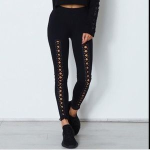 WFB Active lace up legging sz small SALE no offers